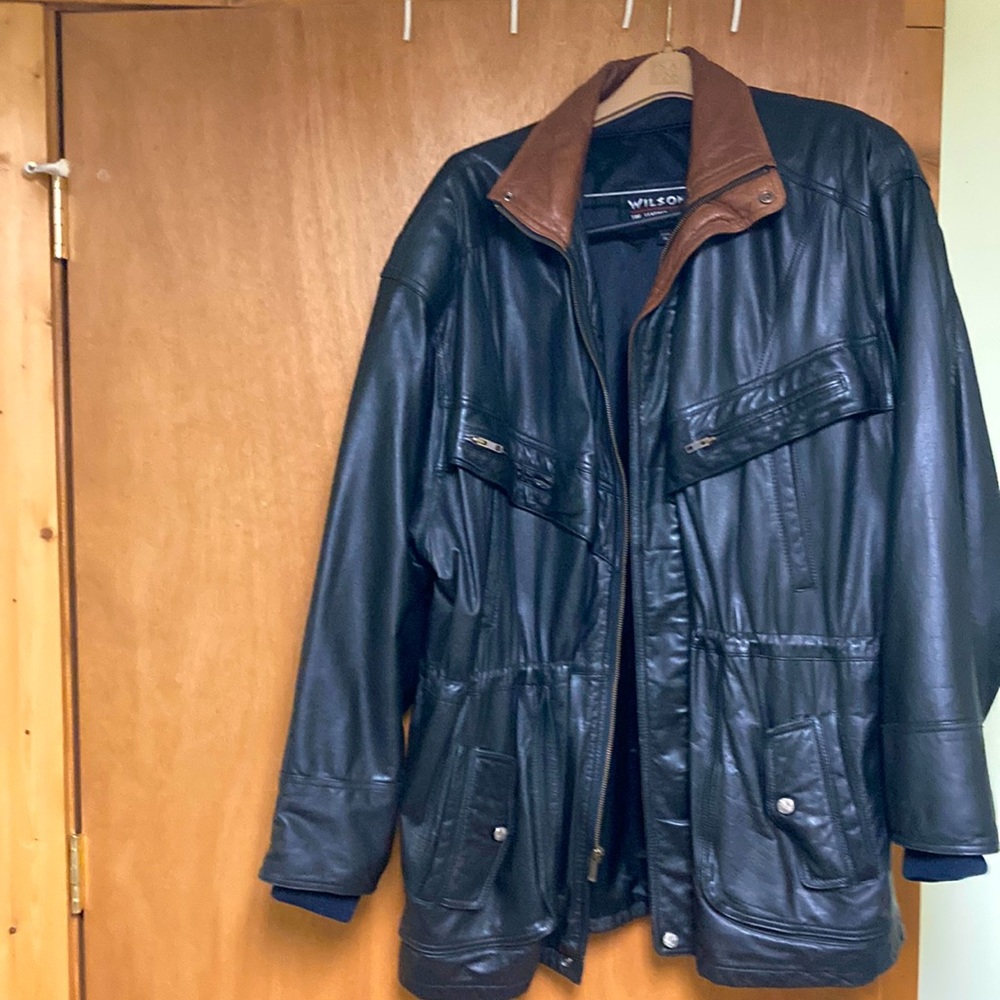 Men’s leather jacket